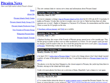 Tablet Screenshot of pitcairnnews.co.nz